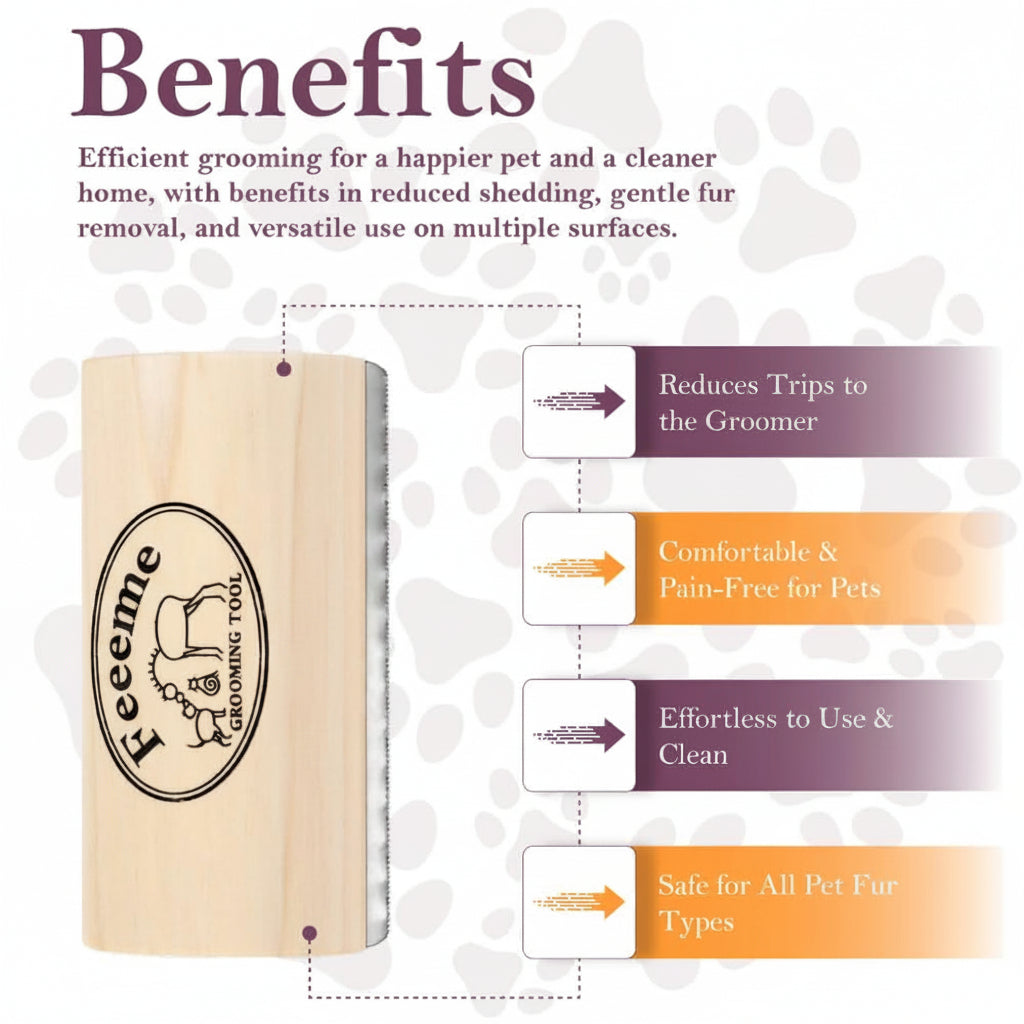 Feeme™ Pet DeShedding Tool