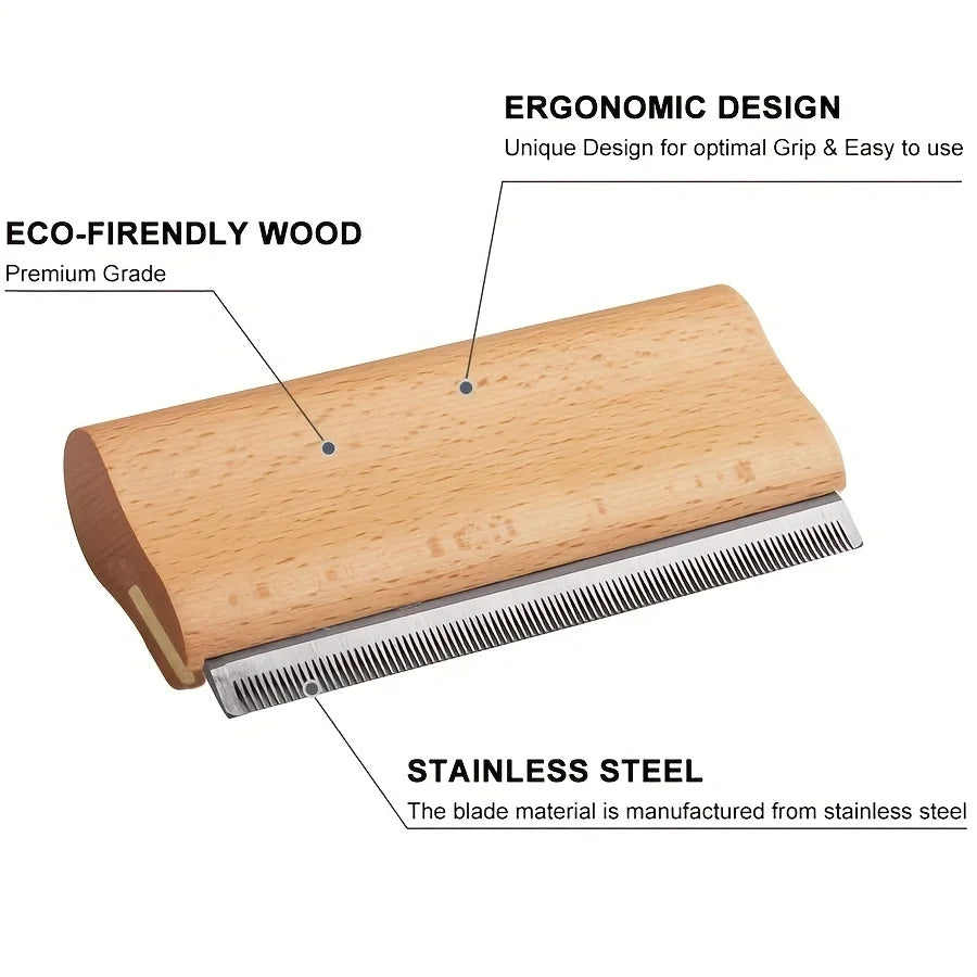 Pet DeShedding Grooming Tool